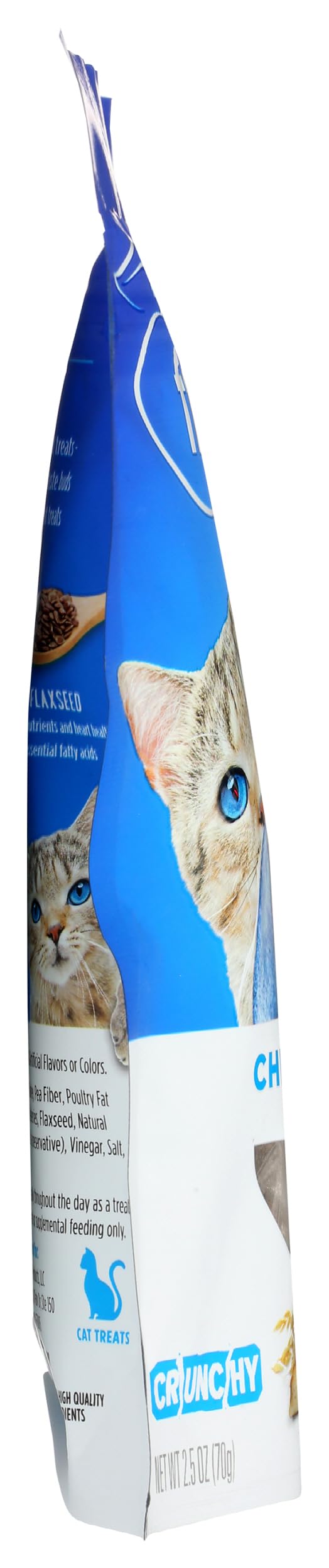 Fruitables Cat Treats, Healthy Treats For Cats, Low Calorie and Packed with Protein, Crunchy Biscuits, No Wheat, Corn or Soy, Made with Real Salmon and Cranberry, 2.5oz