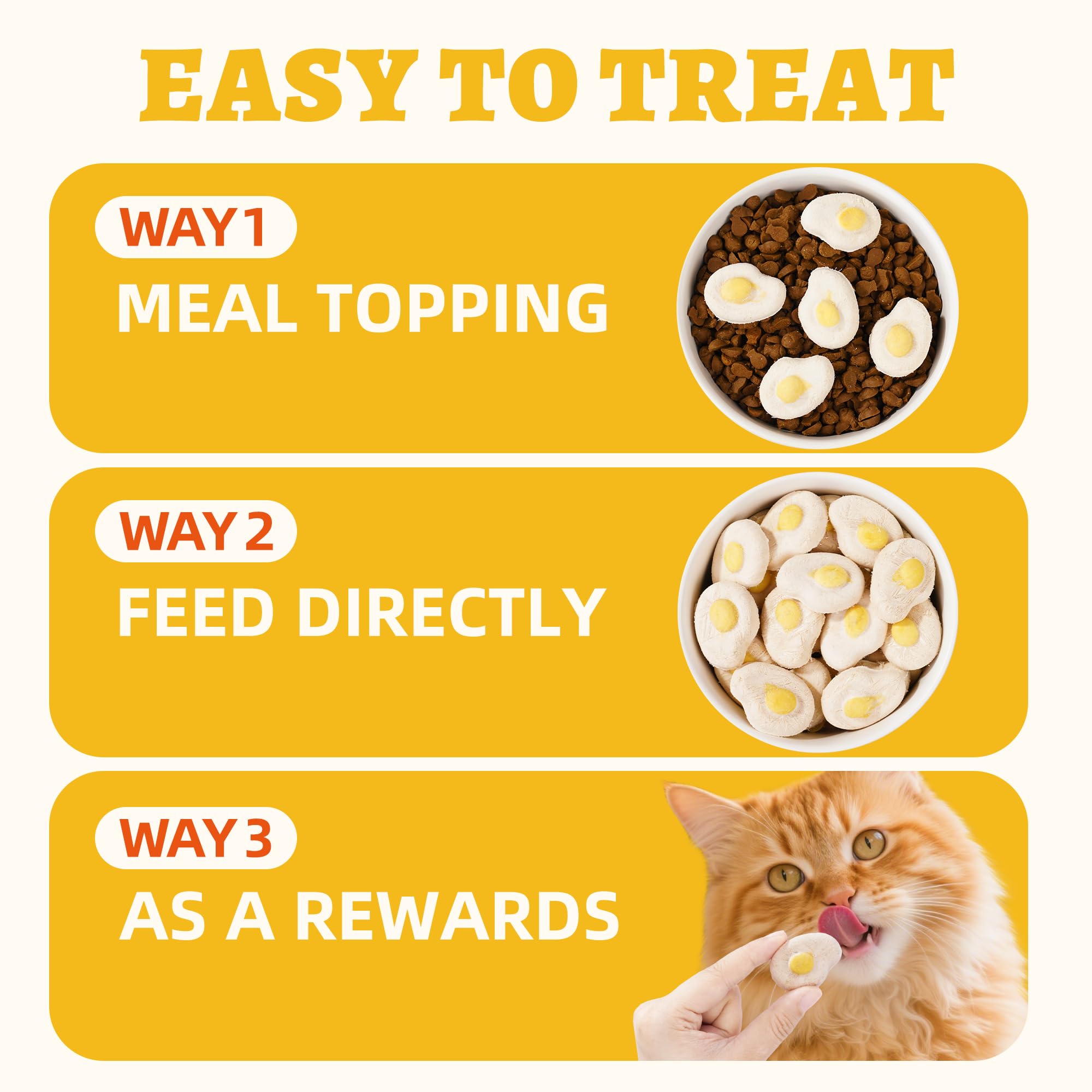 Wellix Freeze-Dried Treats for Dogs and Cats - Cat Grass, Dragon Fruit, Goat Milk Flavor 21pcs, Lollipop Healthy Cat Treats, Chicken Recipe Cat Treats, Low Calorie Training Treats